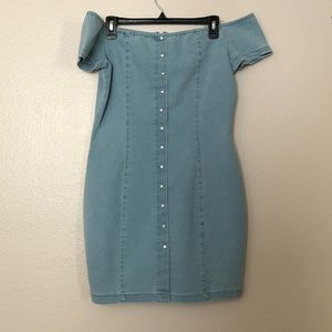 Denim dress